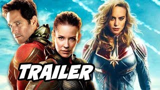 Ant-Man and The Wasp Trailer 2 - New Captain Marvel Avengers Breakdown
