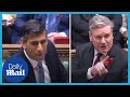 'Labour will lend him the votes': Keir Starmer patronises Rishi Sunak in PMQs