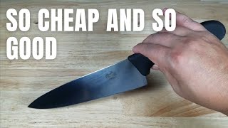 BEST BUDGET CHEF KNIFE VICTORINOX FIBROX 8\