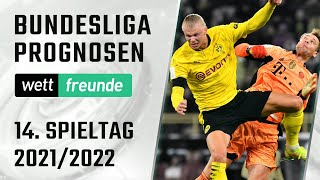 Bundesliga Tipps 14. Spieltag 21/22 ⚽ Vorschau & Prognose