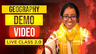 Geography Demo Video - Class 12 | Live Classes 2.0