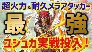 【ドラクエタクト】最強メラアタッカー降臨！ユシュカ実戦投入！試練の門チャレンジ2を楽々攻略！