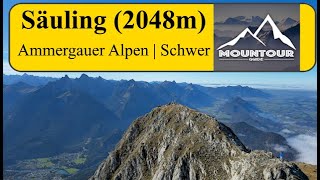 Aufstieg zum Säuling (2048m) | Ammergauer Alpen | Von Pflach über Säulinghaus