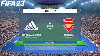 FIFA 23 | Adidas All-Star vs Arsenal - Club Friendly - Full Gameplay