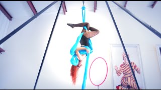 Aerial Silks Routine With Kenali Kendrick