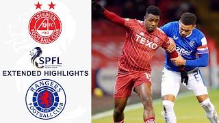 Aberdeen vs. Rangers: Extended Highlights | SPFL | CBS Sports Golazo - Europe