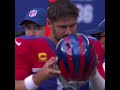 Andrew Van Ginkel intercepts the Daniel Jones pass vs. New York Giants