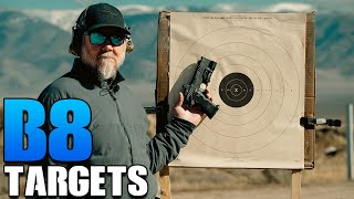 Range Day | Pistol fundamentals and B8 Targets.