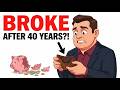 The Math Behind Why Most People Stay Broke After 40 Years of Work