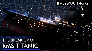 What did Titanic's break up really look like? How the movies got it wrong | Oceanliner Designs