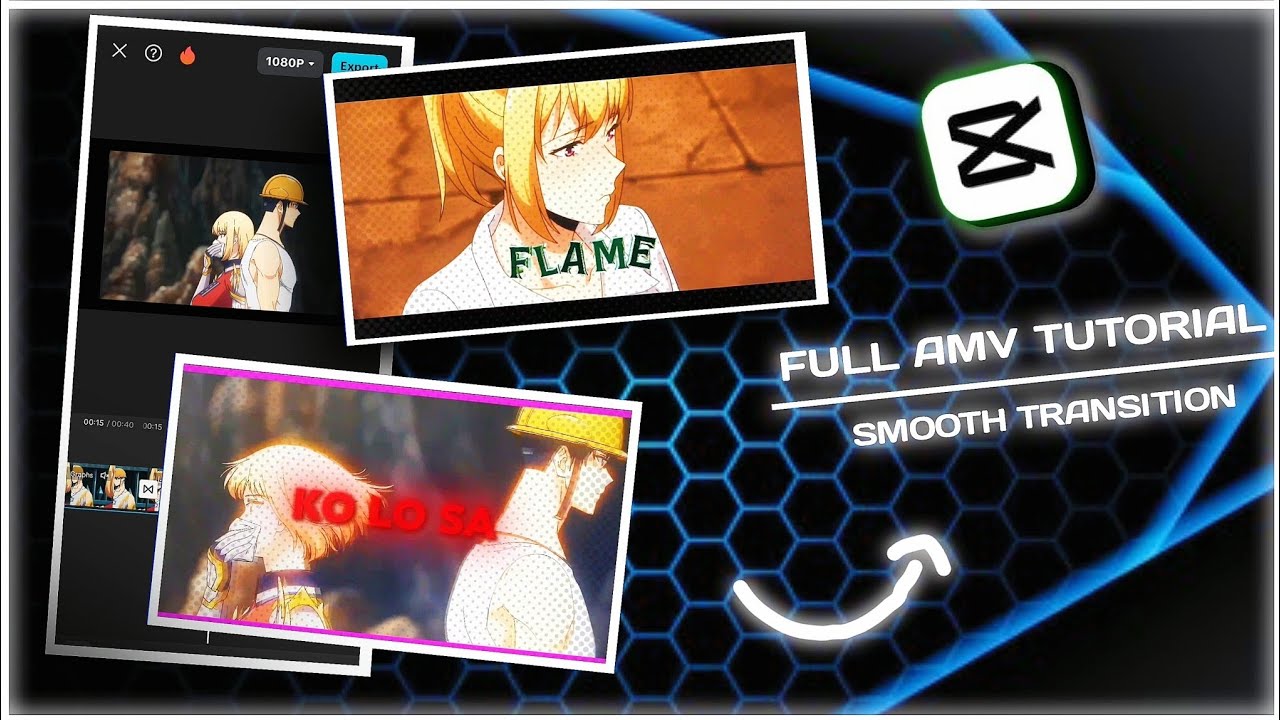 Amv Edit Tutorial Capcut Capcut Smooth Amv Tutorial Youtube