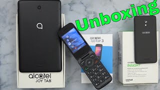 Alcatel Mobile Devices Unboxing, Alcatel Go Flip 3/ Smartflip, Alcatel  Joy Tab, Alcatel Insight