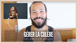 Un exercice simple pour gérer la colère