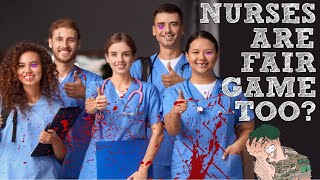 Now They Are Knifing NURSES?!