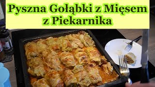 GOŁĄBKI Z MIĘSEM RYŻEM W SOSIE POMIDOROWY PRZEPIS PIECZONE W PIEKARNIKU  #youtube PYSZNE  🧡💥nr.284