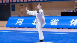 女子太极拳  第3名 池沁娴 厦门 17.030分 2023年全国武术套路冠军赛 2023 National Wushu Routine Championship