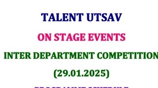 KCSKNC TALENT UTSAV 25