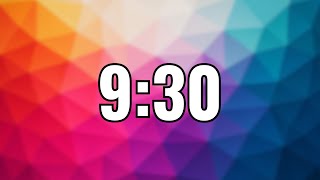 9 Minute 30 Second Timer