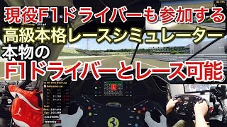 現役F1ドライバーとレース！本格超リアルレースシミュレーター【picar3】