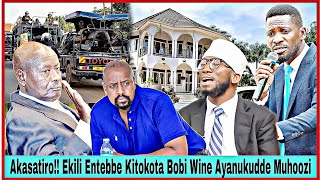 Akasatiro!! Ekili Entebbe Bobi Wine Akakasiza Kubya Muhoozi Amwanukudde Ssanya Yeweledde Balaam