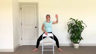 Chair Yoga for the hips, legs and balance