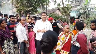 mla somnath shyam at Kaugachi chanditala charabagan visit