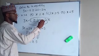 How to solve Linear Inequality