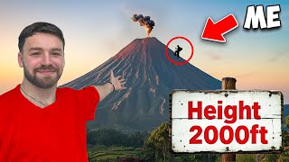 Climbing to the TOP of an ACTIVE VOLCANO!