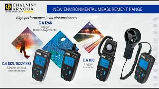 Environmental measurements (luxmeter, thermo-anemometer, thermo-hygrometer, thermometers)