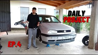 EP. 4 PROJECT DAILY CAR VW GOLF MK3 GT: Revisione SEMIASSI e TRAPEZI (Boccole in POLIURETANO) !