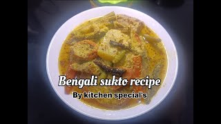 Bengali Sukto Recipe|Traditional Sukto For Lunch Recipe