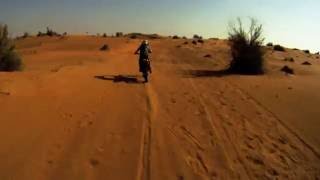 Dirtbike Ride with Emilia Plak - Dubai (CRF450 \u0026 KTM450)