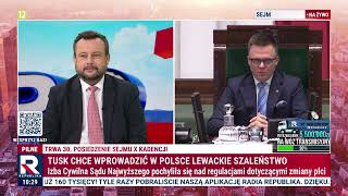 #PO10 | Tusk chce wprowadzić w Polsce lewackie szaleństwo | A. Klarenbach