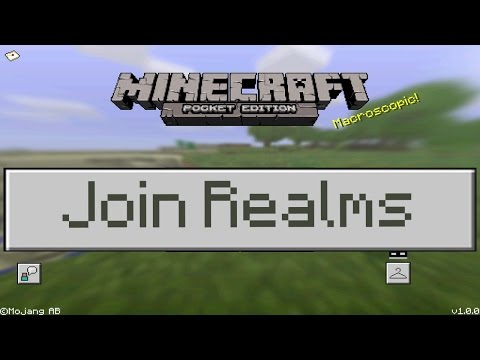 How to Join Realm Servers in Minecraft Pocket Edition How to Join Realm Servers in Minecraft Pocket Edition