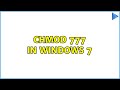 Chmod 777 in Windows 7