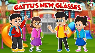 Gattu's New Glasses | Eye Checkup | English Moral Stories | English Animated | English Cartoon