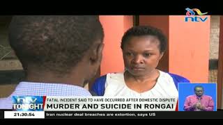 Former MCA shoots wife dead, fatally turns gun on himself in Rongai