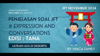 PENJELASAN SOAL JFT SOAL EXPRESI #tana