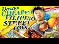 CHEAPEST FILIPINO STREET FOOD! Eating at ROXAS NIGHT MARKET in Davao Philippines