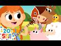 The Animals On The Farm (Remake) | Make Animal Sounds! Quack! | Super Simple Songs