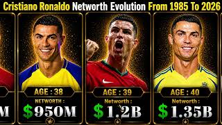 Cristiano Ronaldo Networth Evolution From 1985 To 2026