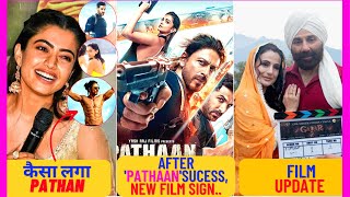 Rashmika React On SRK's Pathaan | Pathaan's Director Siddharth signed new movie | Gadar2 film update