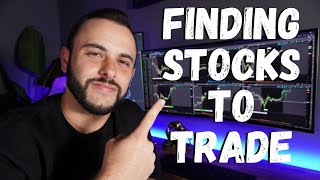 How I Find Stocks To Trade | My Daily Routine