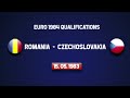 romania euro 1984 qualification all matches highlights road to france