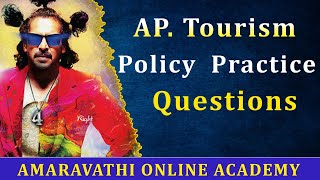 A.P.TOURISM POLICY 2024 PRACTICE QUESTIONS||AMARAVATHI ONLINE ACADEMY