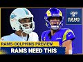 Rams vs. Dolphins Week 10 Preview, Key Matchups, Path to Victory, Predictions, & More!