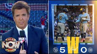 MLB NOW | Brian Kenny SHOCK ANALYSIS Brewers sweep Chicago Cubs 3-game series, take NL Central lead