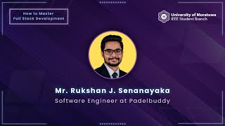 Mastering Full-Stack Web Development 🌐 | Session by Mr. Rukshan J. Senanayaka