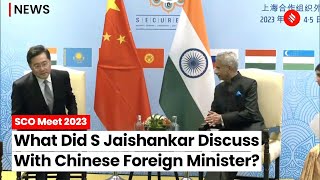 SCO Meeting 2023: S Jaishankar Holds Bilateral Talks With Chinese FM, What Did They Discuss?