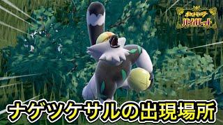 【ポケモンSV】ナゲツケサルの入手方法！出現場所を教えます